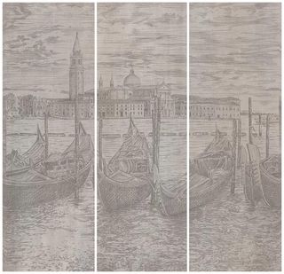 Kerama Marazzi Гварди панно Панно Гварди Матовый Обрезной 30*89.5*9