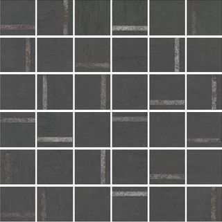 Kerama Marazzi Гварди мозаика Декор Гварди 2 Мозаичный Антрацит Матовый Обрезной 30*30*9