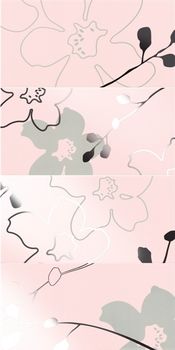 Dado Alterego декор Mix Rosa 20*40