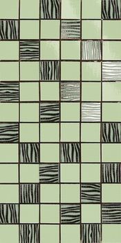 Dado Alterego мозаика 301302 Mosaico Platino Verde 20*40