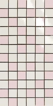 Dado Alterego 301307 Mosaico Random Bianco-Rosa