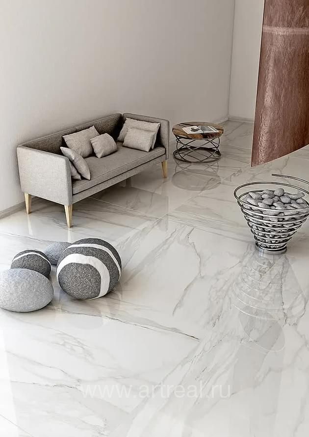 Tuscania Ceramiche White Marble Керамогранит Tuscania Ceramiche White Marble в интерьере