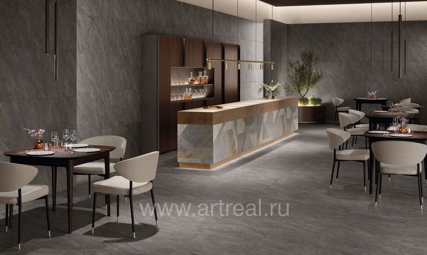 Керамогранит Monocibec Dicta в интерьере