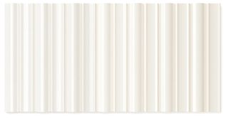 Wow Faces настенная плитка Bars White Gloss 12.5*25