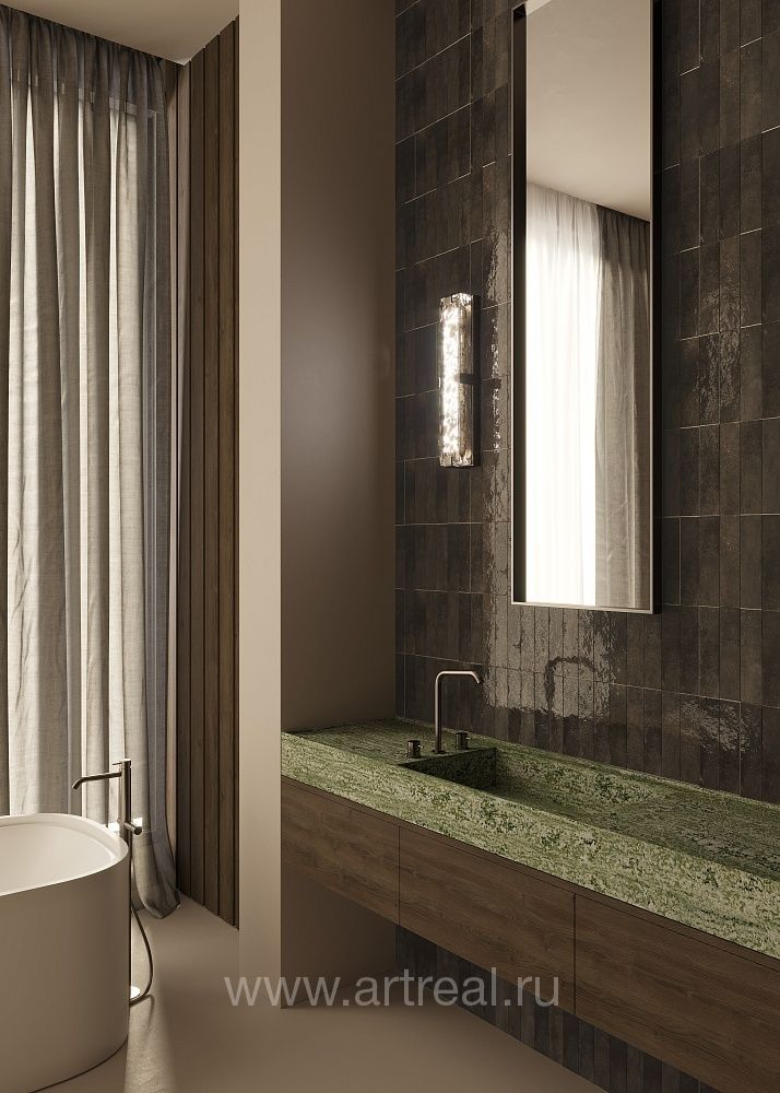 Керамическая плитка Creto Magic в интерьере