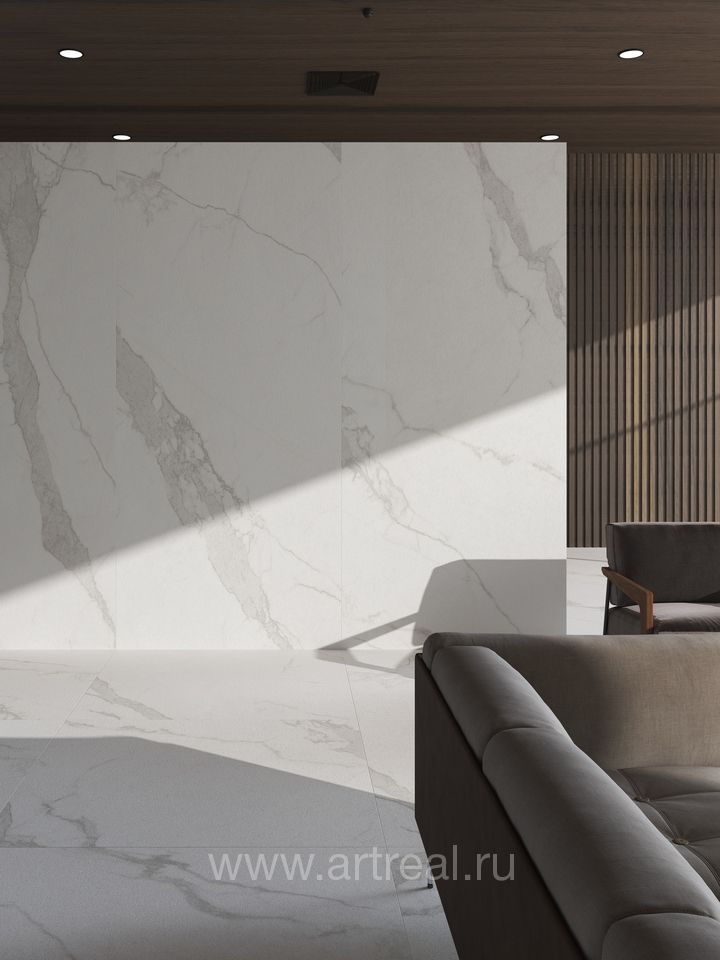 Керамическая плитка Living Ceramics Blanc в интерьере