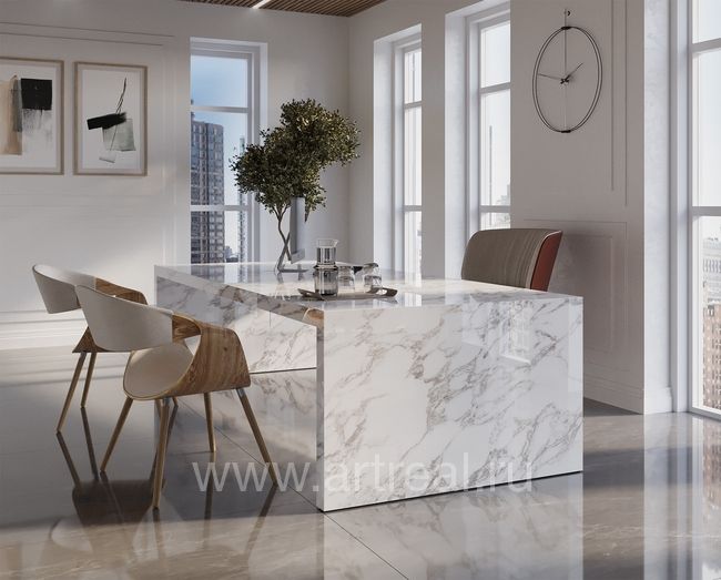 Керамогранит StaroSlabs Polished в интерьере