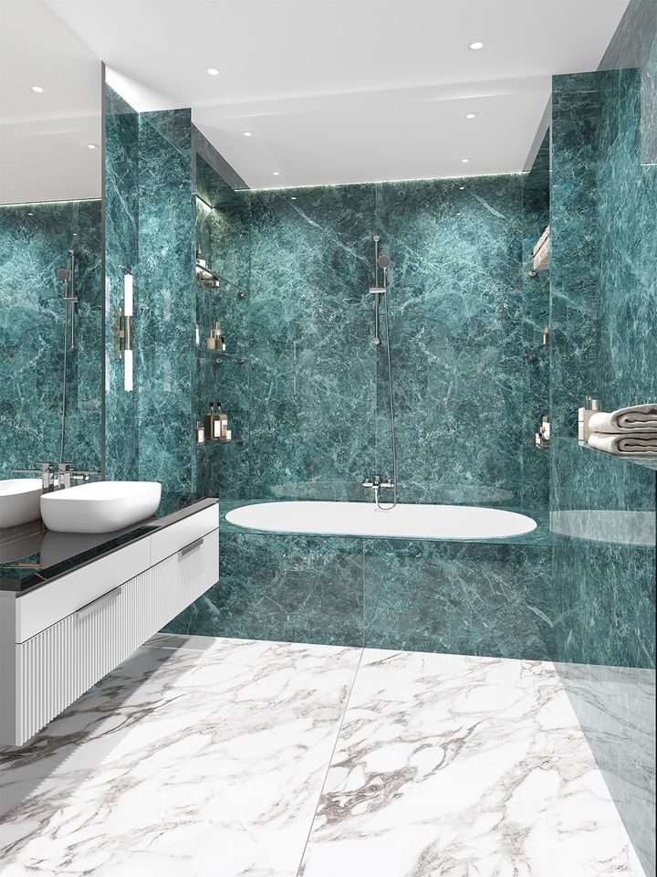 Керамогранит StaroSlabs Polished в интерьере