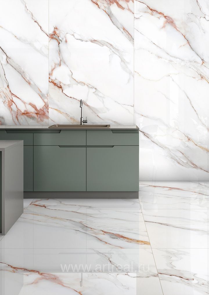 Керамогранит StaroSlabs Polished в интерьере