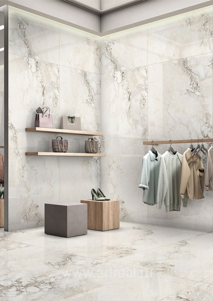 Керамогранит StaroSlabs Polished в интерьере