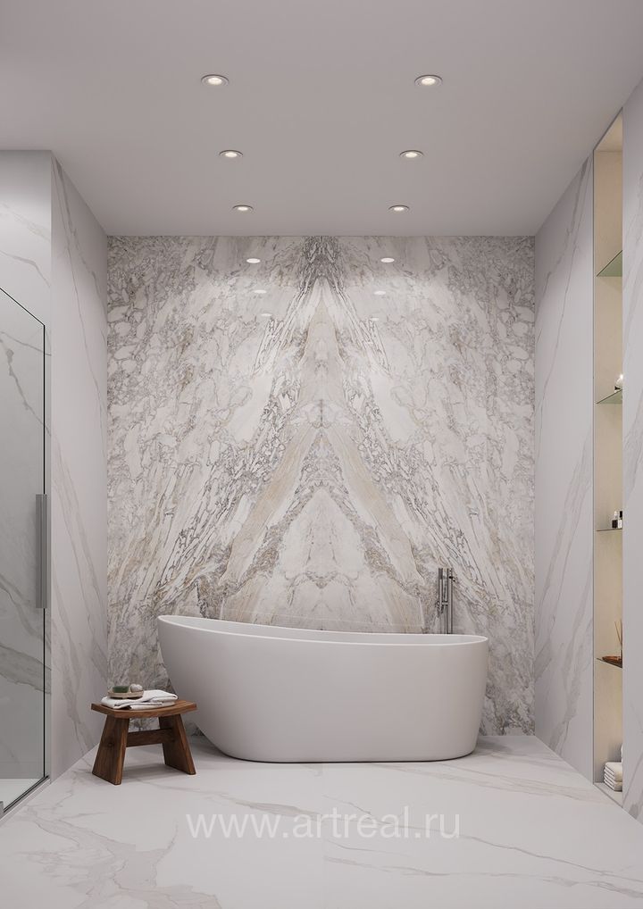 Керамогранит StaroSlabs Polished в интерьере