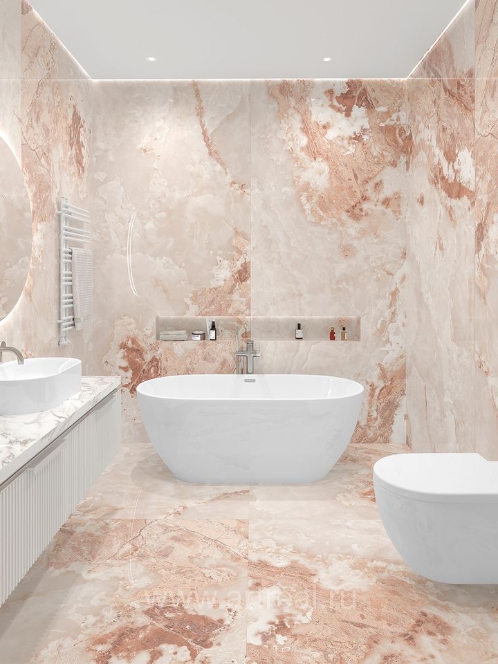 Керамогранит StaroSlabs Polished в интерьере