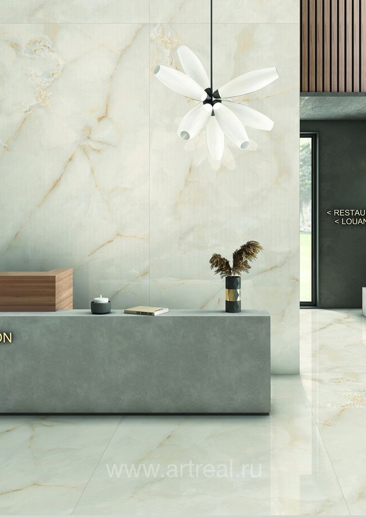 Керамогранит StaroSlabs Polished в интерьере