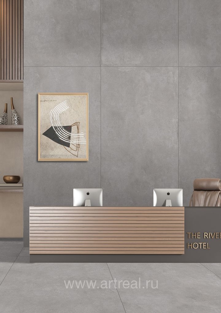 Керамогранит StaroSlabs Matt в интерьере