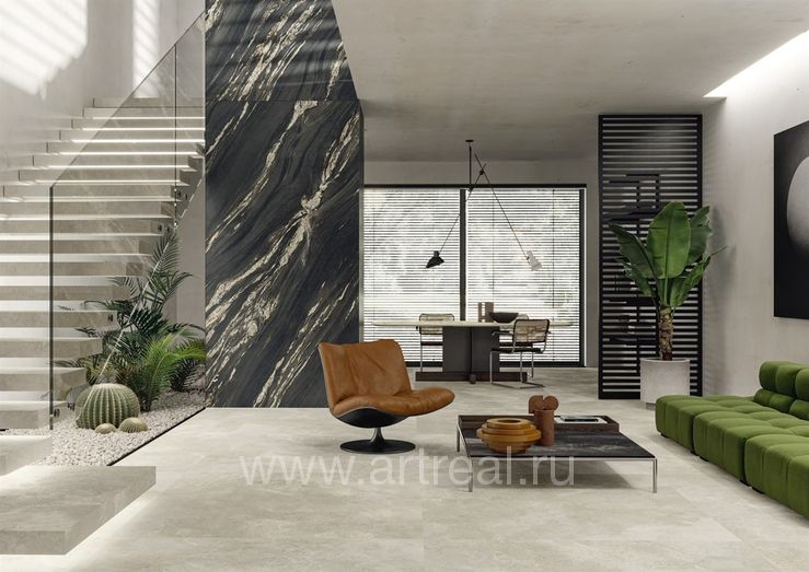 Керамогранит Ariostea White Ocean в интерьере