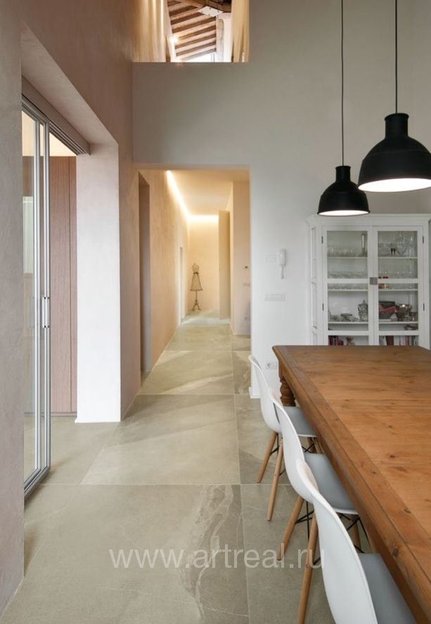 Керамогранит Cayyenne Firestone в интерьере