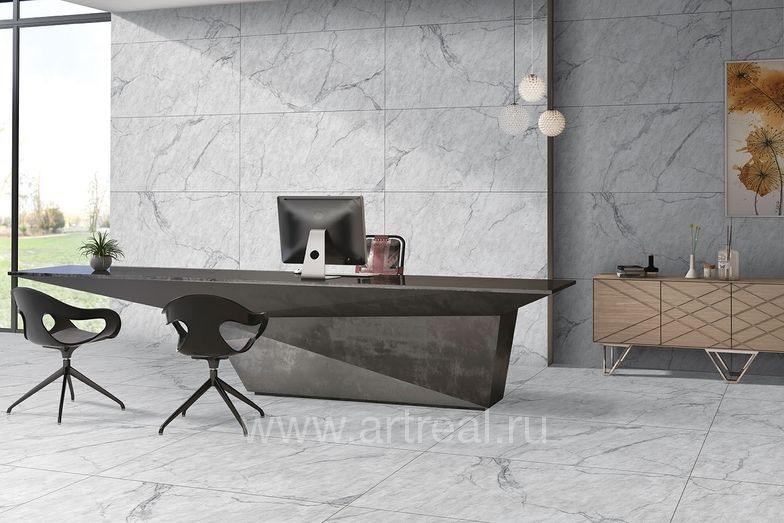 Керамогранит Gresant Surat White в интерьере