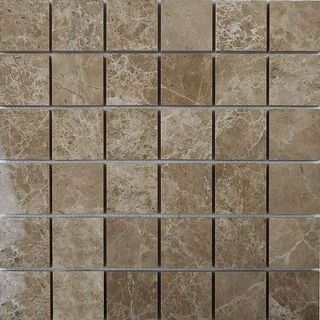 Chakmaks Mosaic Anatolian Stone мозаика Emperador Light 31.8*31.8