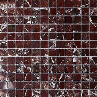 Chakmaks Mosaic Anatolian Stone мозаика Rosso Levanto 30.5*30.5