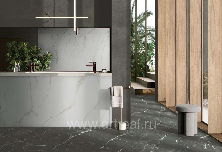 Vitra Russia SilkMarble Керамогранит Vitra Russia SilkMarble в интерьере