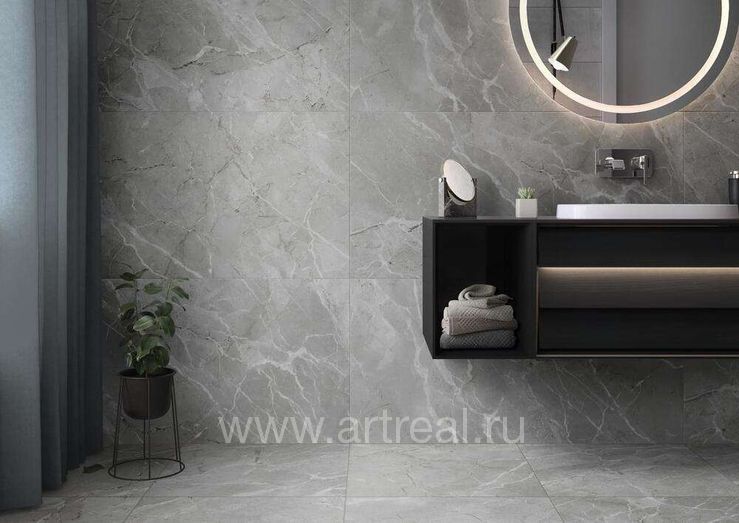 Vitra Russia SilkMarble Керамогранит Vitra Russia SilkMarble в интерьере