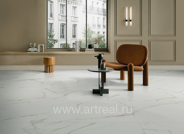 Vitra Russia SilkMarble Керамогранит Vitra Russia SilkMarble в интерьере