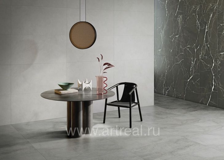 Керамогранит Vitra Russia MicroCement в интерьере