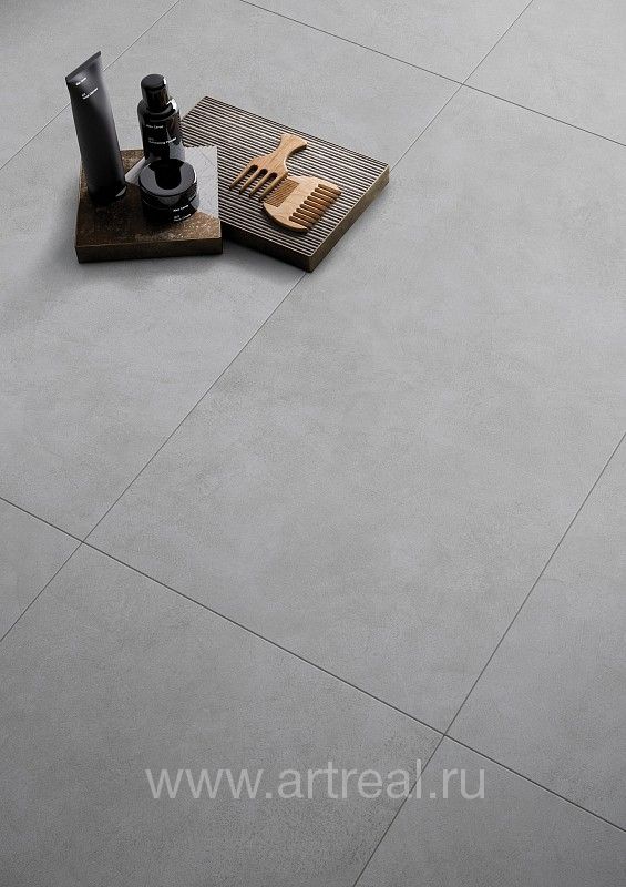 Керамогранит Vitra Russia MicroCement в интерьере