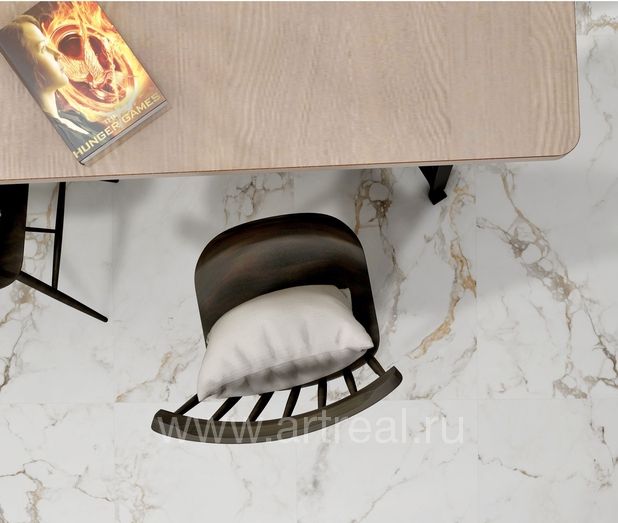 Керамогранит Gresant Calacatta Brisco в интерьере