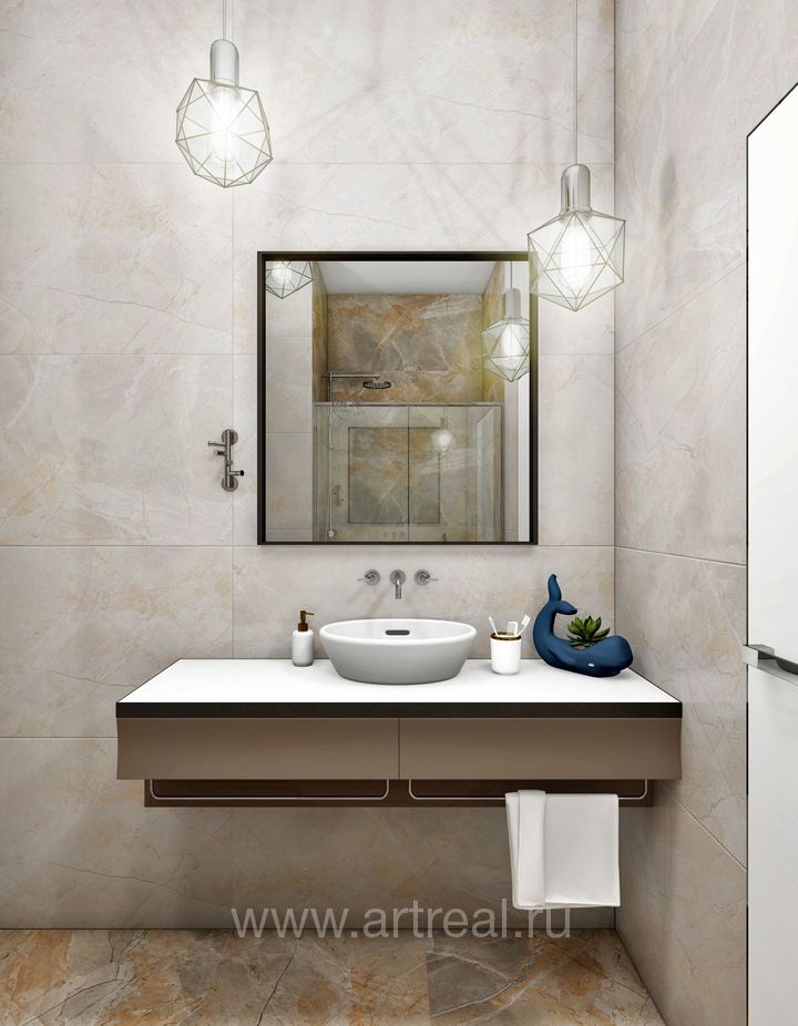 Керамогранит Gresant CA-087/088 в интерьере