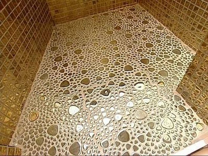 Мозаика Chakmaks Mosaic Pebble в интерьере