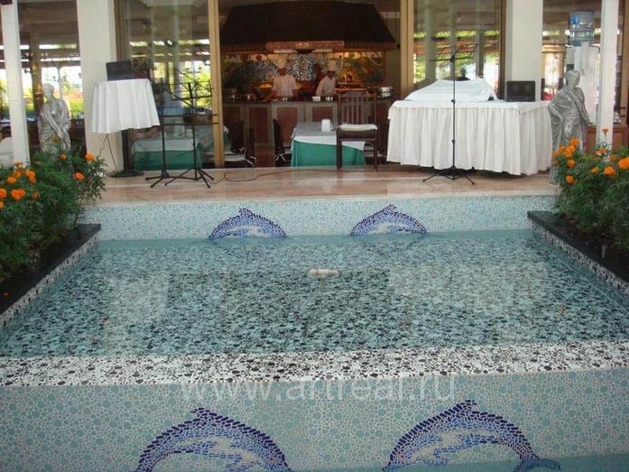 Chakmaks Mosaic Pebble Мозаика Chakmaks Mosaic Pebble в интерьере