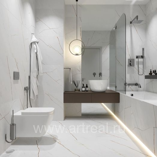 Керамогранит Idalgo Siena в интерьере