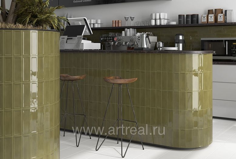 Керамическая плитка Equipe Island в интерьере