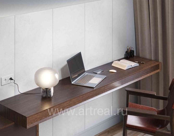 Керамогранит Gravita Cemento в интерьере