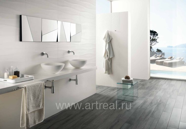 Плитка Lyra в интерьере.