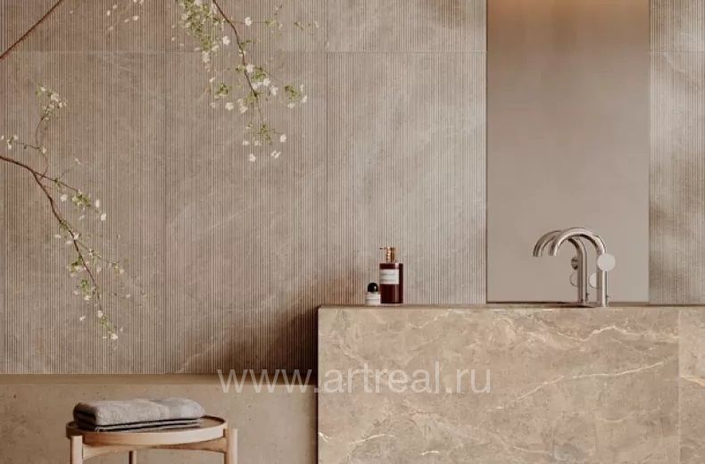 Vitra Rigato Керамогранит Vitra Rigato в интерьере