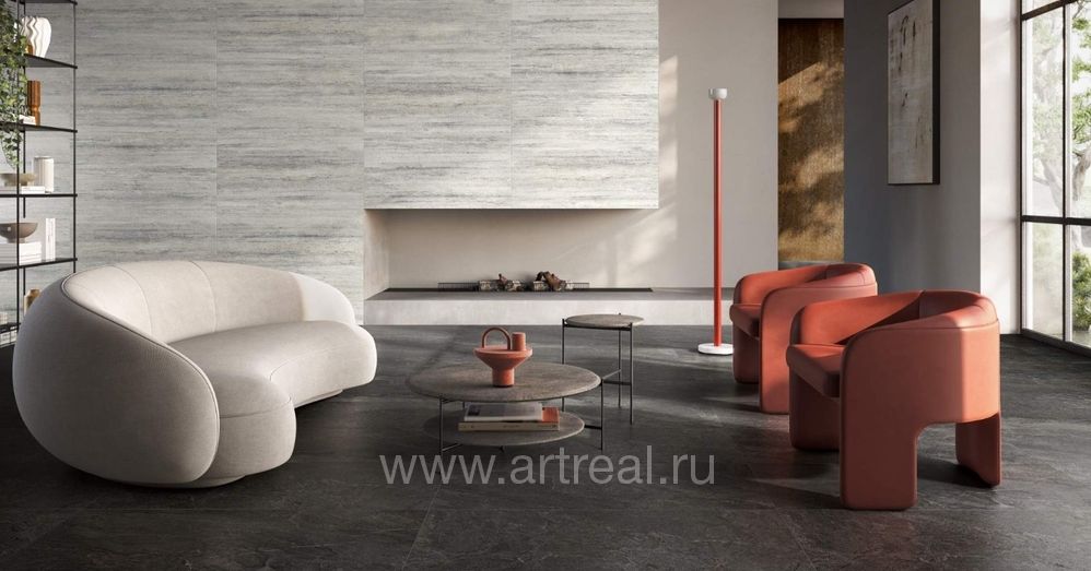 Vitra StoneSystem Керамогранит Vitra StoneSystem в интерьере