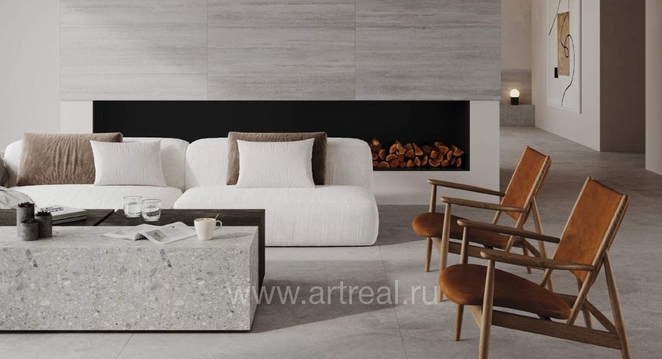 Vitra StoneSystem Керамогранит Vitra StoneSystem в интерьере