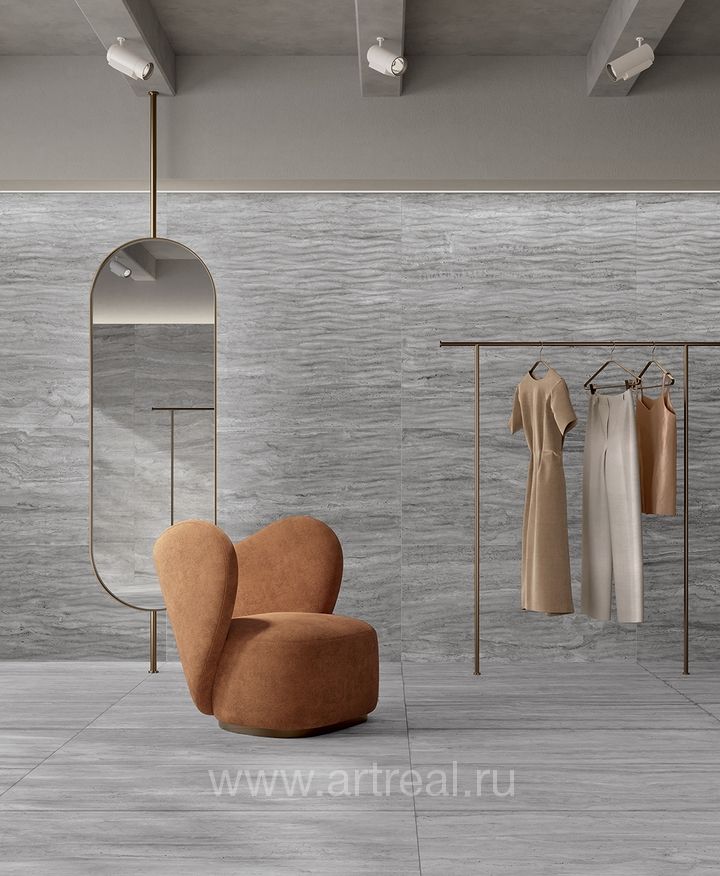 Fondovalle Royal Travertino Керамогранит Fondovalle Royal Travertino в интерьере