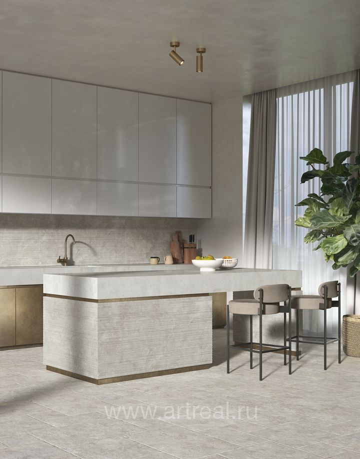 Fondovalle Royal Travertino Керамогранит Fondovalle Royal Travertino в интерьере