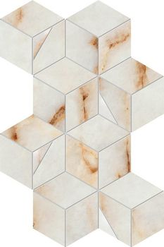 Мозаика Ice Crystal Mosaico Hex Lapp. 40.3*23.3