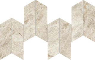 Мозаика Taj Mahal Mosaico Chevron Velvet 46.3*17.5