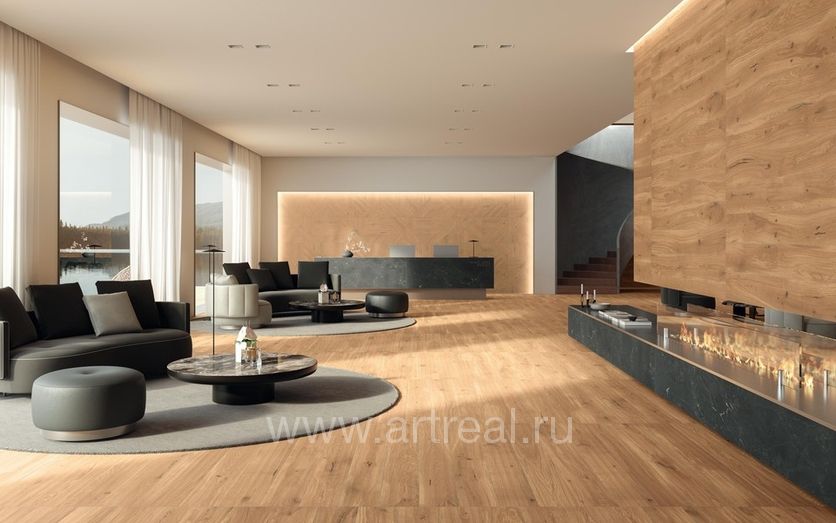 Atlas Concorde Italy Log Керамогранит Atlas Concorde Italy Log в интерьере