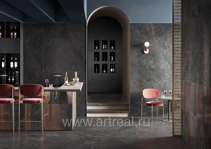 Monocibec Azimuth Керамогранит Monocibec Azimuth в интерьере