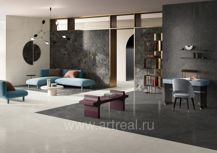 Monocibec Azimuth Керамогранит Monocibec Azimuth в интерьере