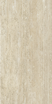 Italgraniti I Travertini керамогранит Beige Vein Cut Ribbed 60*120*9