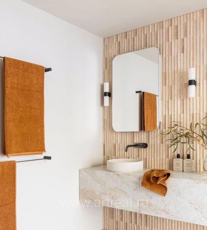 Мозаика Pixel Mosaic Венеция в интерьере