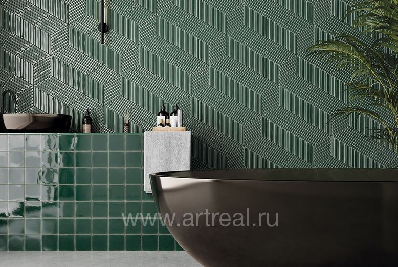 Керамическая плитка Wow Spike Bars в интерьере