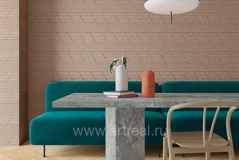 Керамическая плитка Wow Spike Bars в интерьере